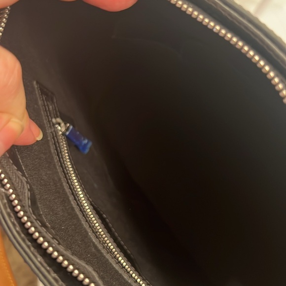 Louis Vuitton Charcoal Grey Leather Shoulder Bag 11.5”x10”x5” - Picture 7 of 10